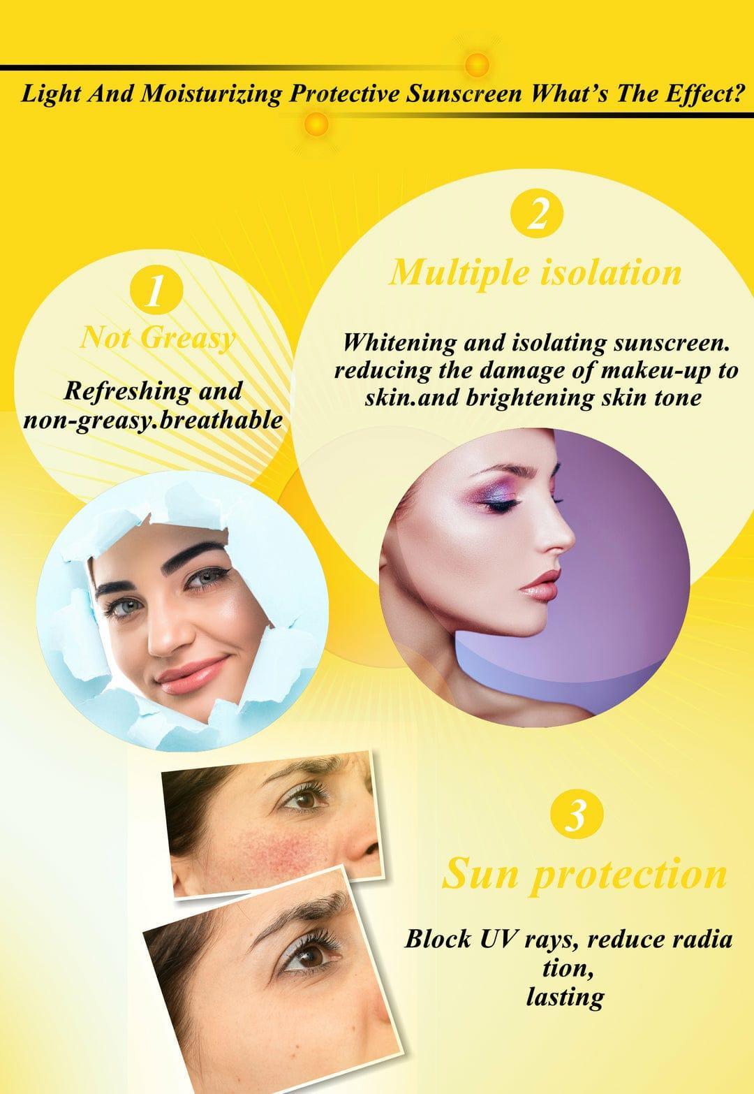 UV Protectant Sunblock – Broad-Spectrum Daily Face Protection