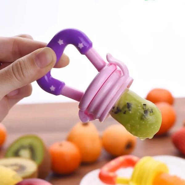 Baby Fruit Silicone Pacifier, Pack of 5