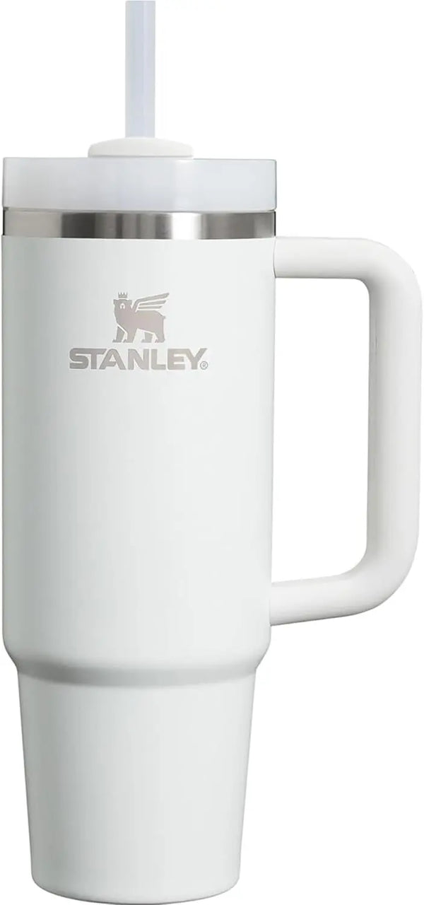STANLEY Quencher H2.0 Tumbler with Handle and Straw 30 oz | Flowstate 3-Position Lid | Cup Holder Compatible for Travel | Insulated Stainless Steel Cup | BPA-Free | Frost Trendikart – Shop Trending Products Online in Pakistan