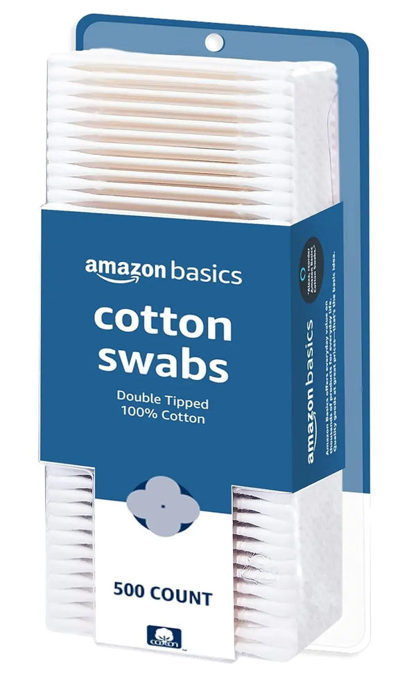 Amazon Basics Cotton Swabs for Personal Hygiene and Baby Care, 500 Count, 1 Pack Trendikart – Shop Trending Products Online in Pakistan
