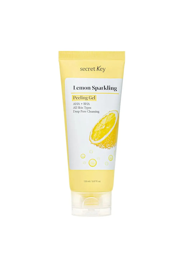 SECRETKEY Lemon Sparkling Peeling Gel 5.07 fl. oz (150 ml), Deep Cleansing, Exfoliation, Skin Moisturization, Low Irritation for Sensitive Skin, Vitamin C and Refreshing Carbonated Water Synergy Trendikart – Shop Trending Products Online in Pakistan