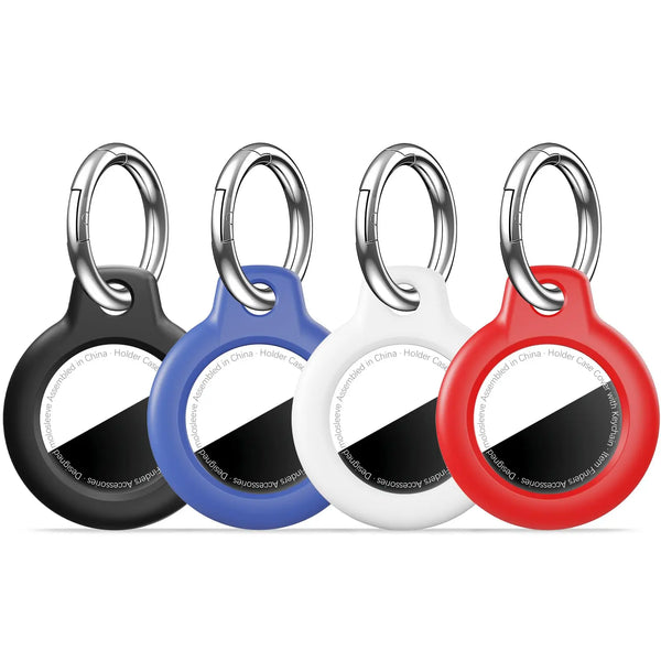 1|2|4 Pack for Airtag Holder Case with Keychain, Shockproof GPS Cover Anti-Scratch Key Chain for Air Tags, for Airtag Accessories for GPS Item Tracker Cases for Bags, Luggages, Black Trendikart – Shop Trending Products Online in Pakistan