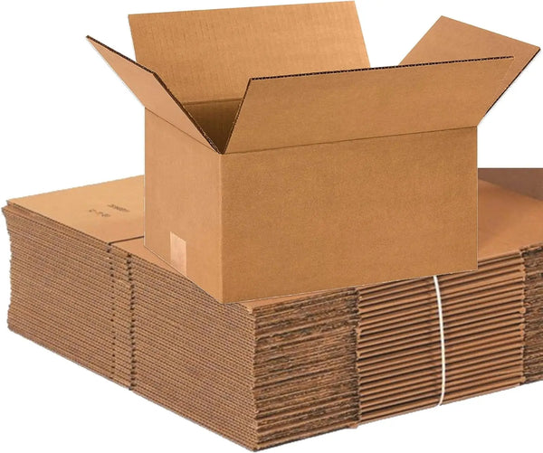 BOX USA Shipping Boxes Small 12"L x 9"W x 6"H, 25-Pack | Corrugated Cardboard Box for Packing, Moving and Storage Trendikart – Shop Trending Products Online in Pakistan